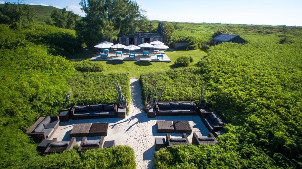 Ristorante in altura che domina l'isola